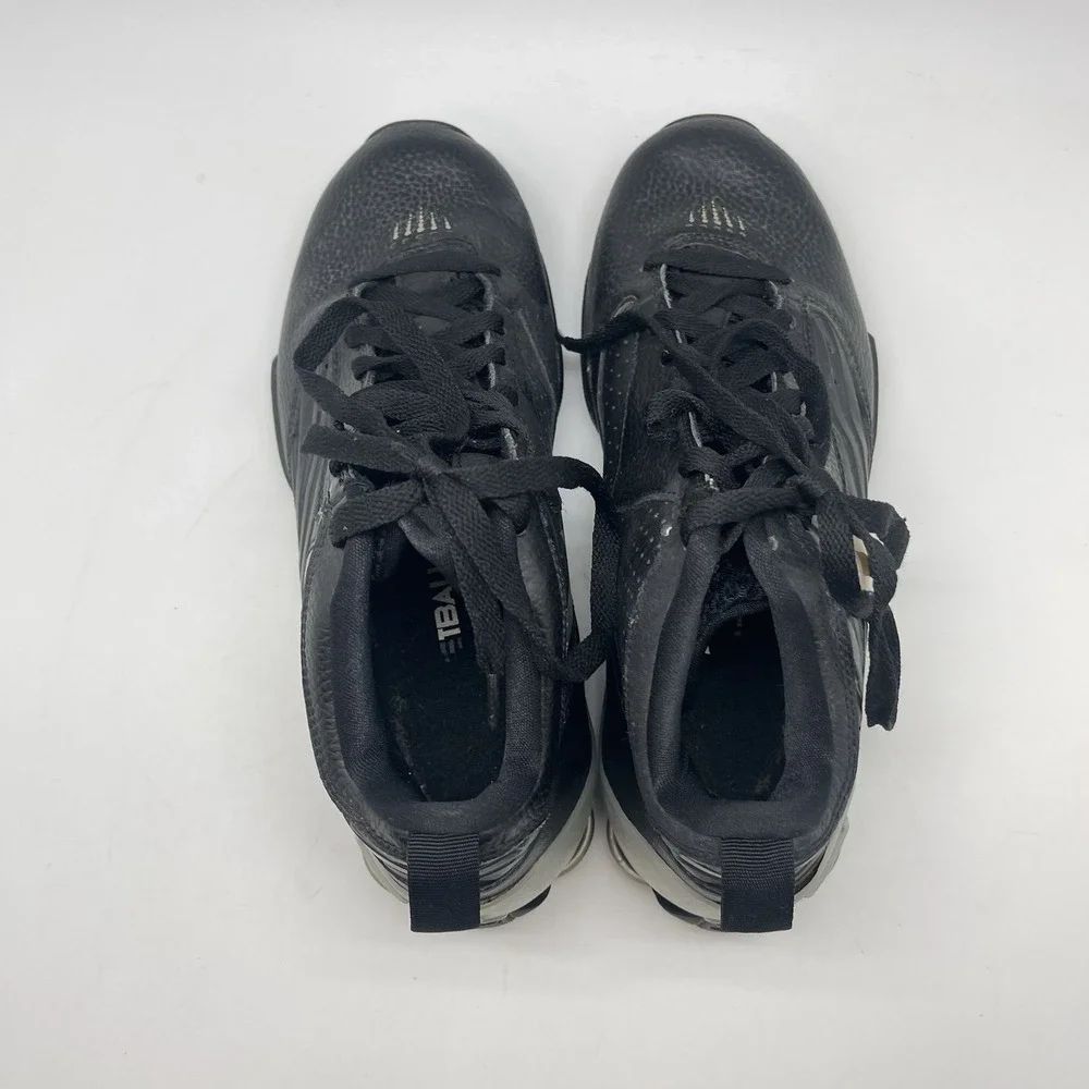 Nike Sneakers Boys 7Y Air Shox 415252-001 Black Basketball Athletic Shoes‎